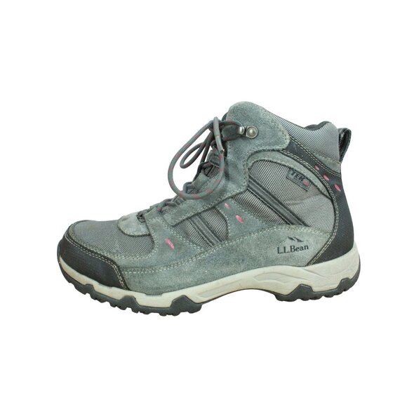 LL Bean Trail Model Hiker 4 Waterproof Mid Gray Size 10 Wide - Picture 1 of 9